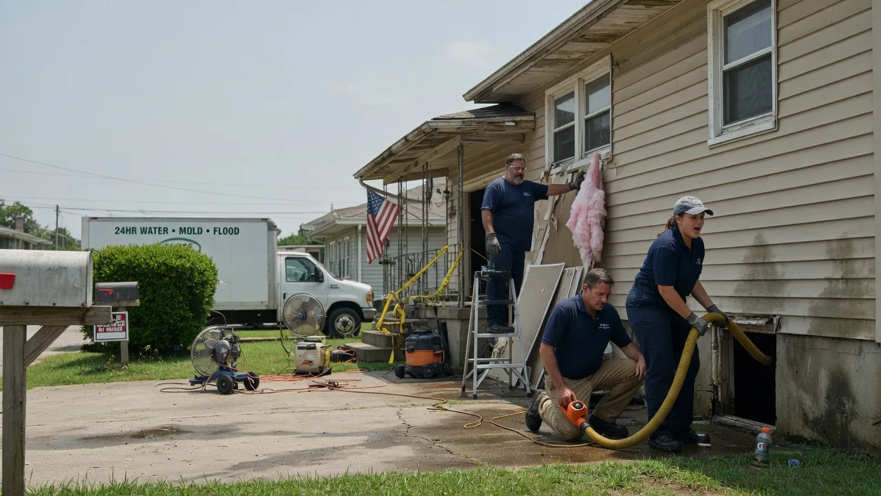 Water Damage Repair in Zieglerville, PA near me
